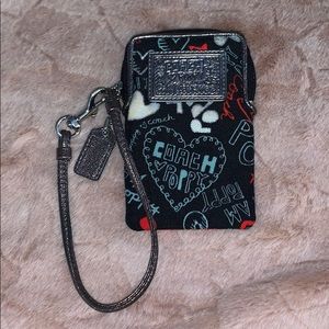 Coach wristlet